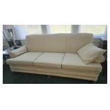 Overstuffed sofa 78"w