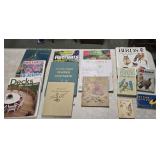Garden, bird books
