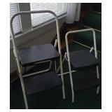 2 cosco step ladders