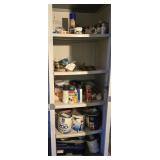 Contents plastic storage cabinet
