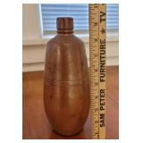 Stoneware wine / beer bottle