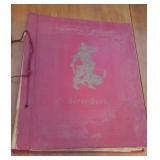 Interesting Scrapbook - many pages are empty