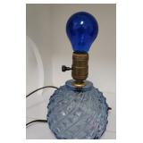 Blue lamp