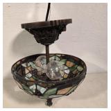 Tiffany style hanging light fixture