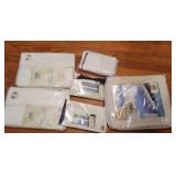 New draperies, bedskirt, blanket