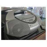 Sony CD/cassette player with remote works