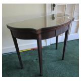 Inlaid game table 36"18"30"