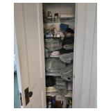 Contents upstairs closet towels, blood pressure