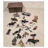 Lead toys, Brass box