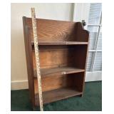 Wooden bookcase