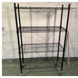 Adjustable rack on wheels 36x16x57.  1 of 5