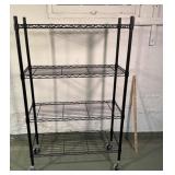 Adjustable rack on wheels 36x16x57.  2 of 5