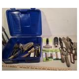 Garden tools, hose end, etc