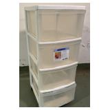 Plastic stacker storage 34x13x 16