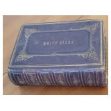 1871 leather Bible  - 1278pgs