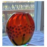 Very heavy Millefiori??? Art Glass Vase