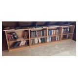 4 book shelves - Books are lot 71