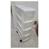 4dr plastic roll around cabinet