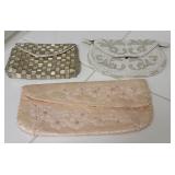 3 beaded purses