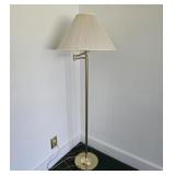 Brass floor lamp 54"t