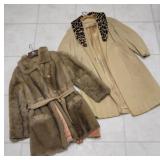 2 vintage ladies coats