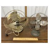 Art Deco table fans - GE and Dominion