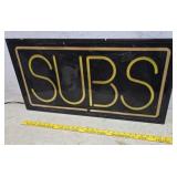 Subs sign does not work
