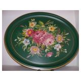 Vintage Large E.T. Nash Co. Metal Tole Tray