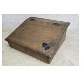 Lift top table top desk