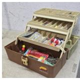 Tackle box with contents
