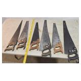 Cross cut and rip hand saws