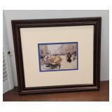 Louis DeSchryver Paris print in nice frame