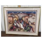 Southwest style market print