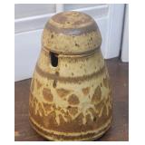 Studio pottery - pretty Honey pot? - signed
