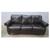 Leather couch