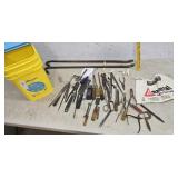 Tools - pliers, cutters, Crow bars, etc