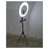Halo light and stand