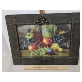 Victorian fruit print $donated to the food pantry