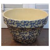 Spongeware Roseville bowl