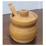 Michael Andrews pottery honey pot