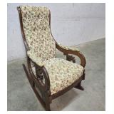 Victorian ladies Boston rocker