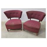 2 Mid Century Chairs $ Donated To Candor Food