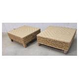 2 Ottomans 29"29"13" $ Donated To Candor Food