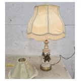 Table lamp and shade