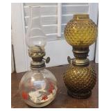 2 Mini Oil Lamps