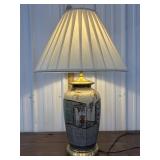 Wildwood table lamp with Stiffel shade