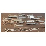 Bottle openers / church keys - beer, Pepsi, Coke,