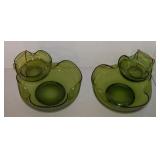 2 Sets Mid Century Modern Anchor Hocking Glass