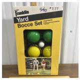 Franklin Yard Bocce Set. Appears unused.