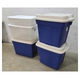 5 Tubs With Lids $ Donated To Candor Food Pantry